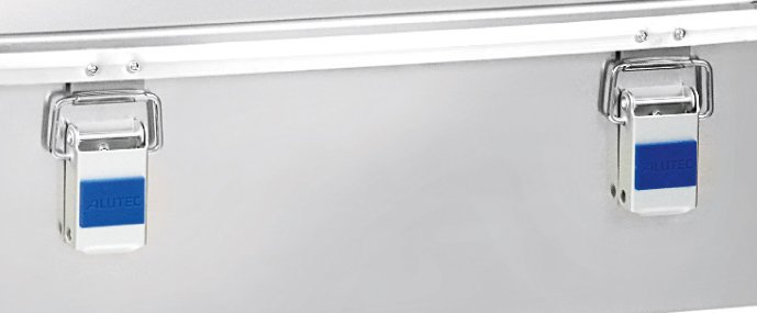 ALUTEC Alubox – Detail Hebelspannverschluss