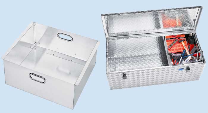 ALUTEC Einhängekorb für Riffelblechboxen